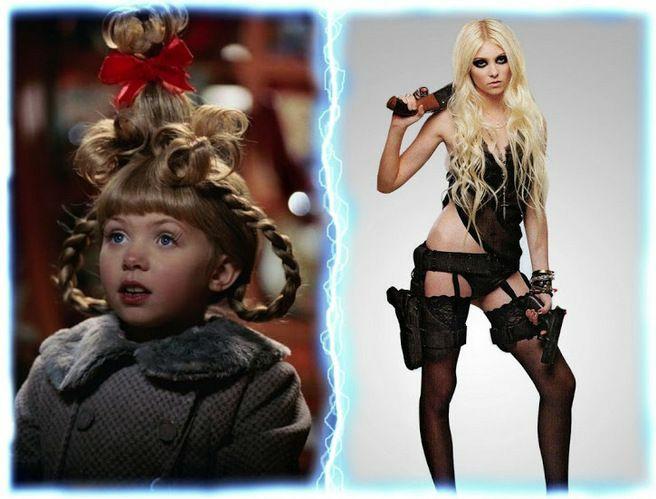 What do you think of the before and after of Cindy lou who and the teletubbies baby?