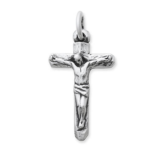 Have you ever worn a Christian cross necklace and was there an emblem of Jesus or His name displayed on it?