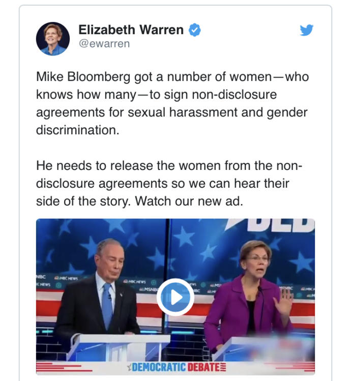 Do you think Bloomberg should release the NDA documents?
