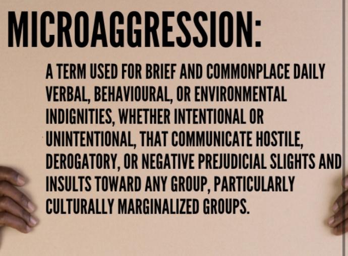 Have you ever dealt with microaggressions in the workplace?