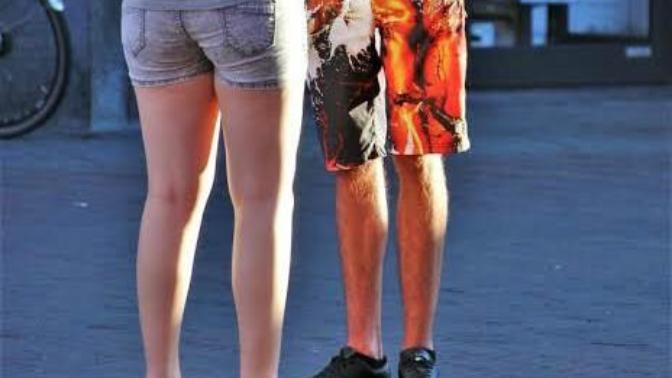 The girl or the guy who has more strong and powerful body?