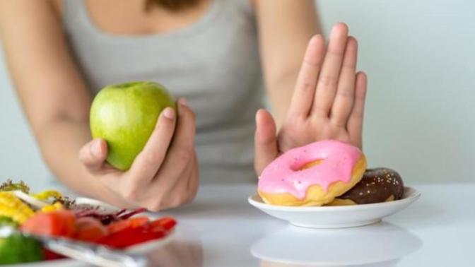 How do you get over temptations when trying to lose weight?