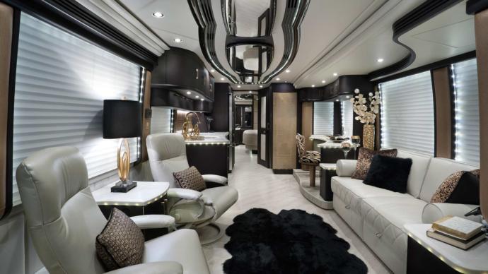 Which of these Luxury RV Motorhome Interiors is your favorite and which one would you choose?