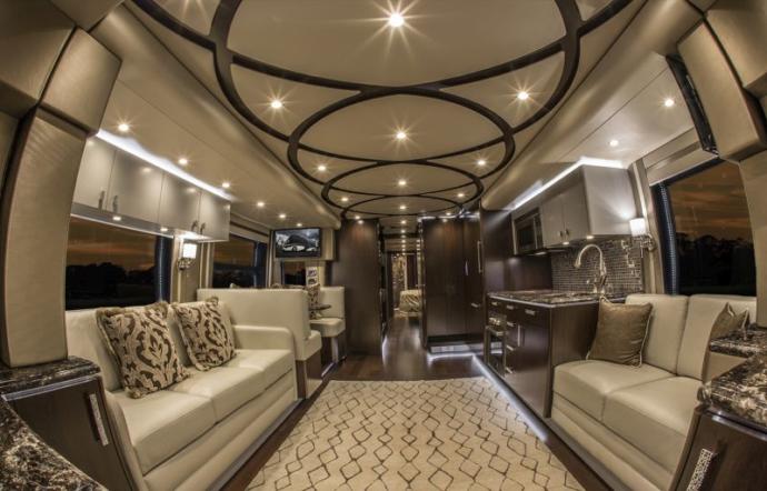 Which of these Luxury RV Motorhome Interiors is your favorite and which one would you choose?