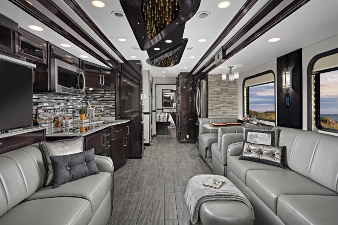 Which of these Luxury RV Motorhome Interiors is your favorite and which one would you choose?