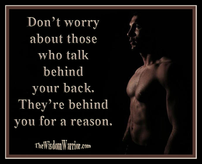 Do you ever get the feeling that someone is talking about you behind your back, AKA: backbiting? How to React When Someone Backbites Me