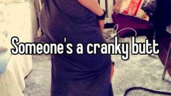 What do you think cranky butt means?