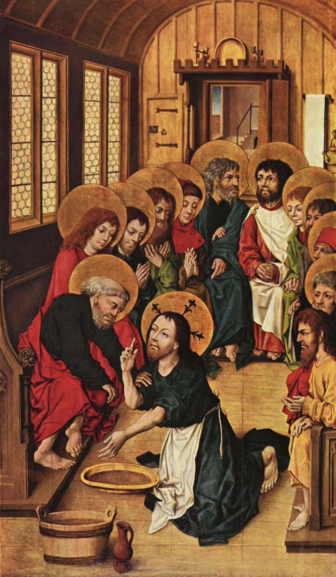 Should males and females be separated during church services holding a foot washing?