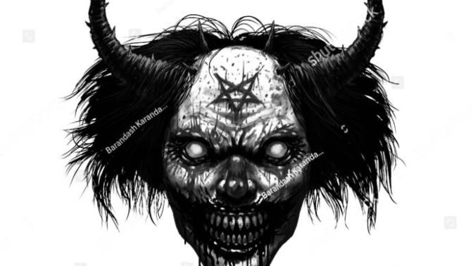 Thoughts on this dark/horror thigh tattoo?