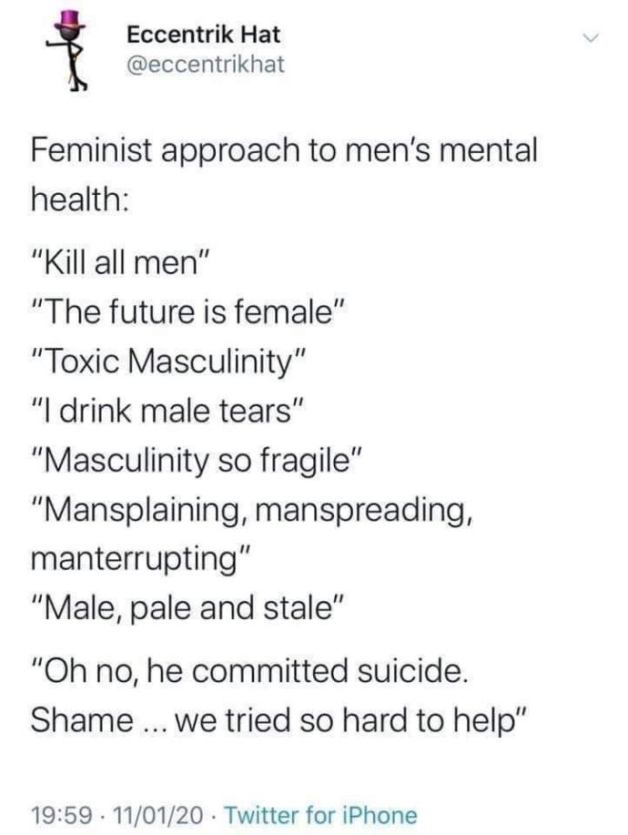 What's your opinion about feminists?