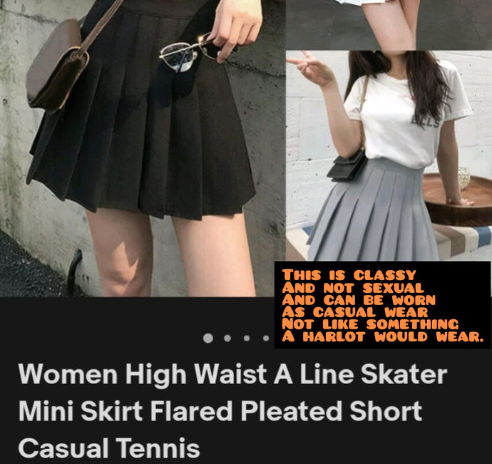 Can mini skirts look sophisticated or do they always looks slutty?