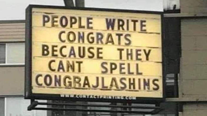 How well can you spell?