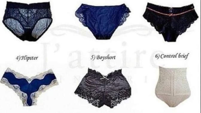 Which style of panties (if any ) do you wear?