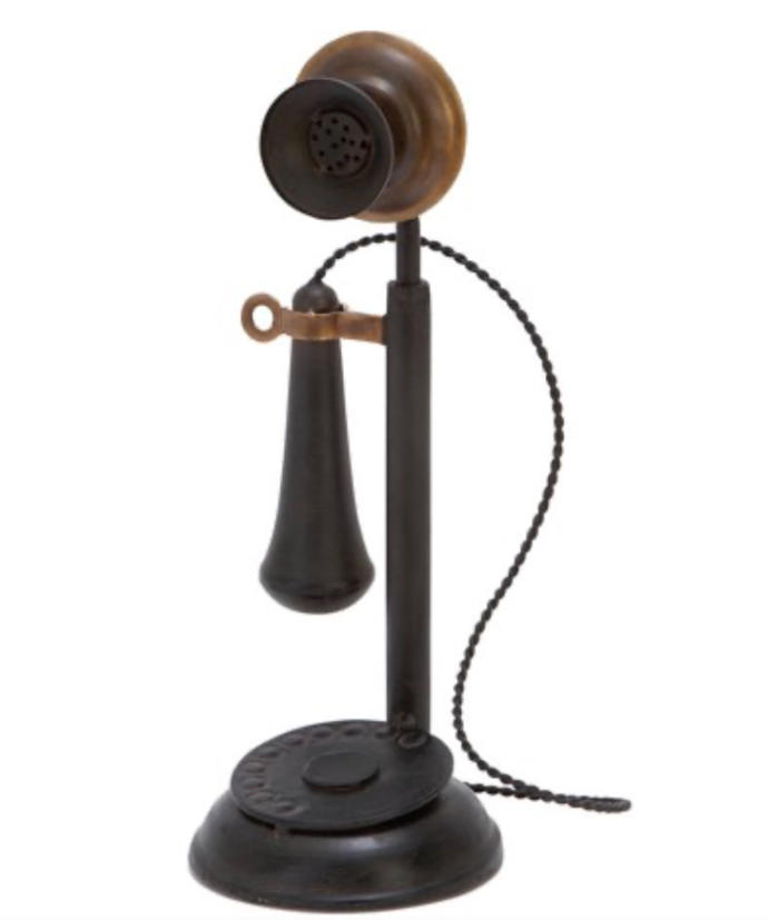 If we had go back in telephone time what kind of phone would you choose?