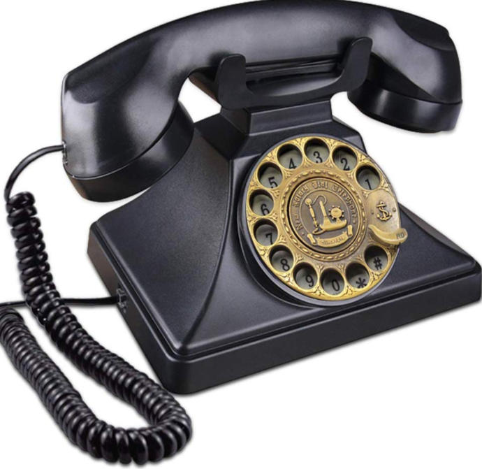 If we had go back in telephone time what kind of phone would you choose?