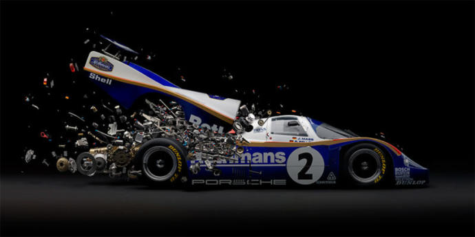 Which of these unique pictures of exploded cars is your favorite?