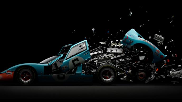 Which of these unique pictures of exploded cars is your favorite?