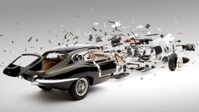 Which of these unique pictures of "exploded" cars is your favorite?