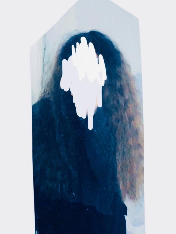 So I did what I shouldn’t. I brushed it. It looked really bad at first now I Really dK. Maybe it settled.. Some angles look OK others 🤢🤢🤢 🤷♀️?
