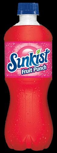 Sunkist: which would you choose from these fruit flavored soft drinks?