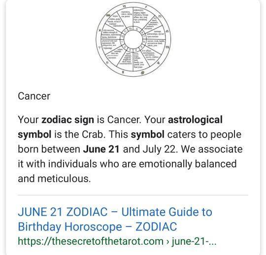 What star sign is June 21st?