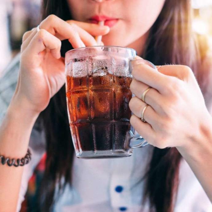 Do you drink soda regularly (at least once every 3 days)? & Do you have acne?