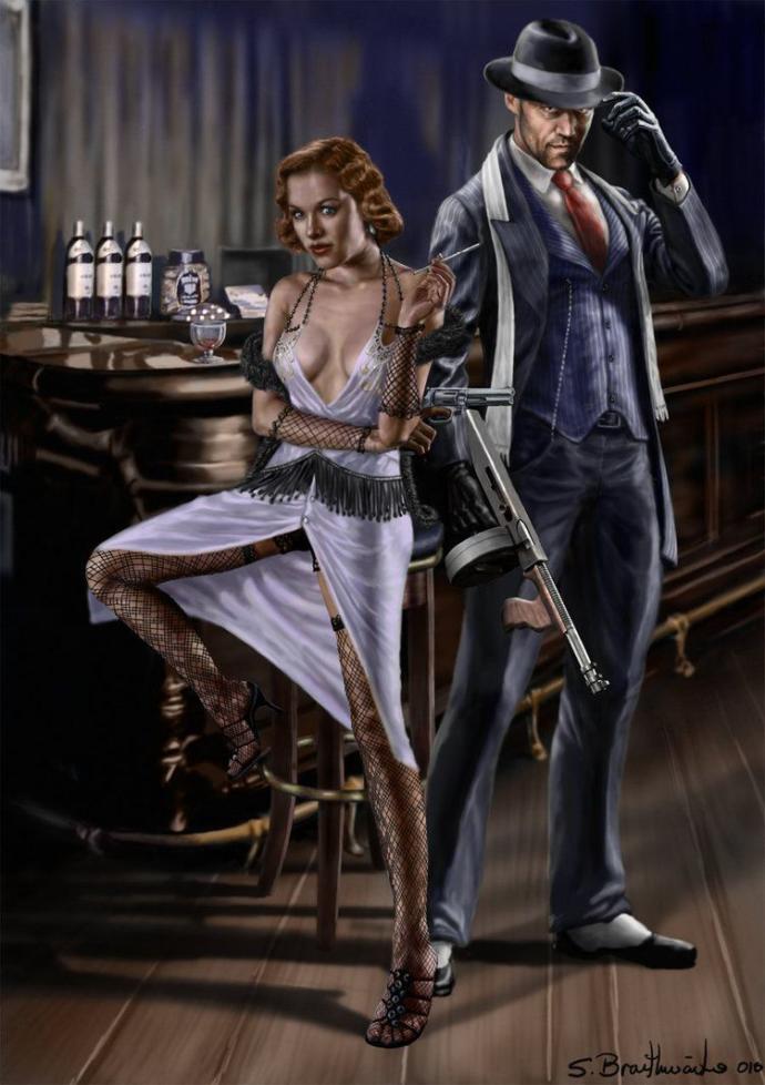 Guys, would you ever consider dating a female gangster? Girls, would you ever date a guy that has a thing for female gangsters?