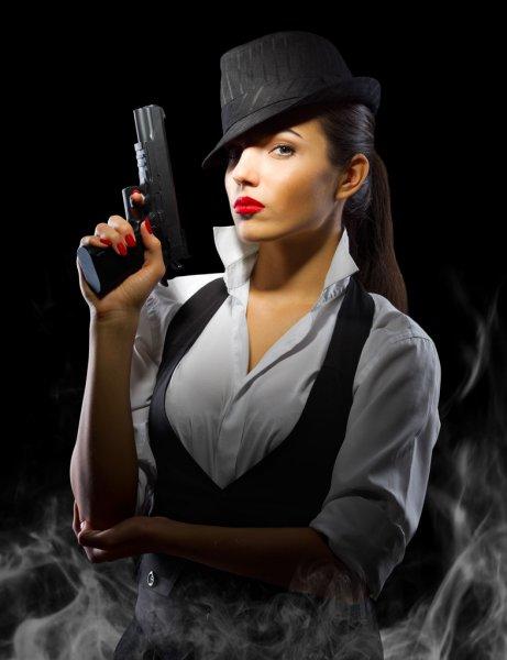 Guys, would you ever consider dating a female gangster? Girls, would you ever date a guy that has a thing for female gangsters?