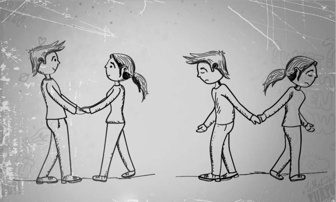 is it normal to stop talking after a fight?