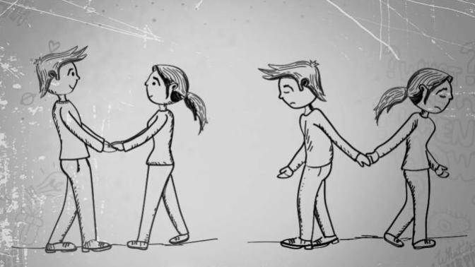 Is it normal to stop talking after a fight?