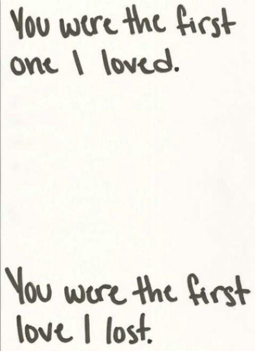 Do you ever have First love?