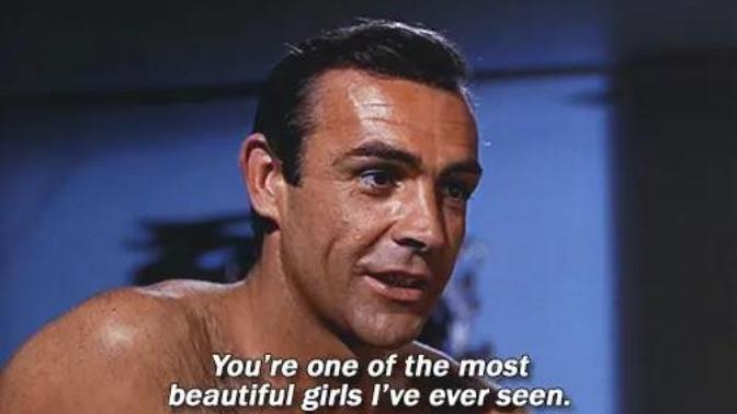 Girls, how would you react if a guy told you these bond flirting lines?