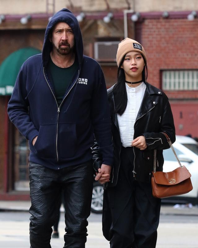 Doesnt this lovely couple warm you heart <3 - Nicolas Cage 56 and Riko Shibata 26?