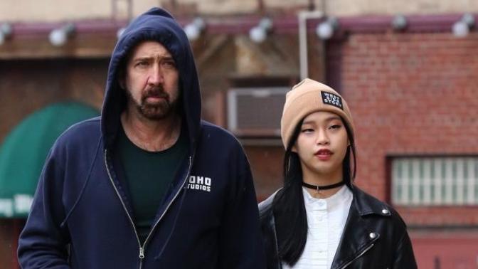 Doesn't this lovely couple warm you heart <3 - Nicolas Cage 56 and Riko Shibata 26?