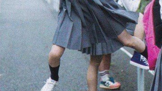 Why always girls wear knee high skirts with knee high socks more than with bare legs?