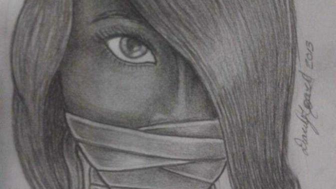 What's your take on my art work what is this picture saying in your opinion?