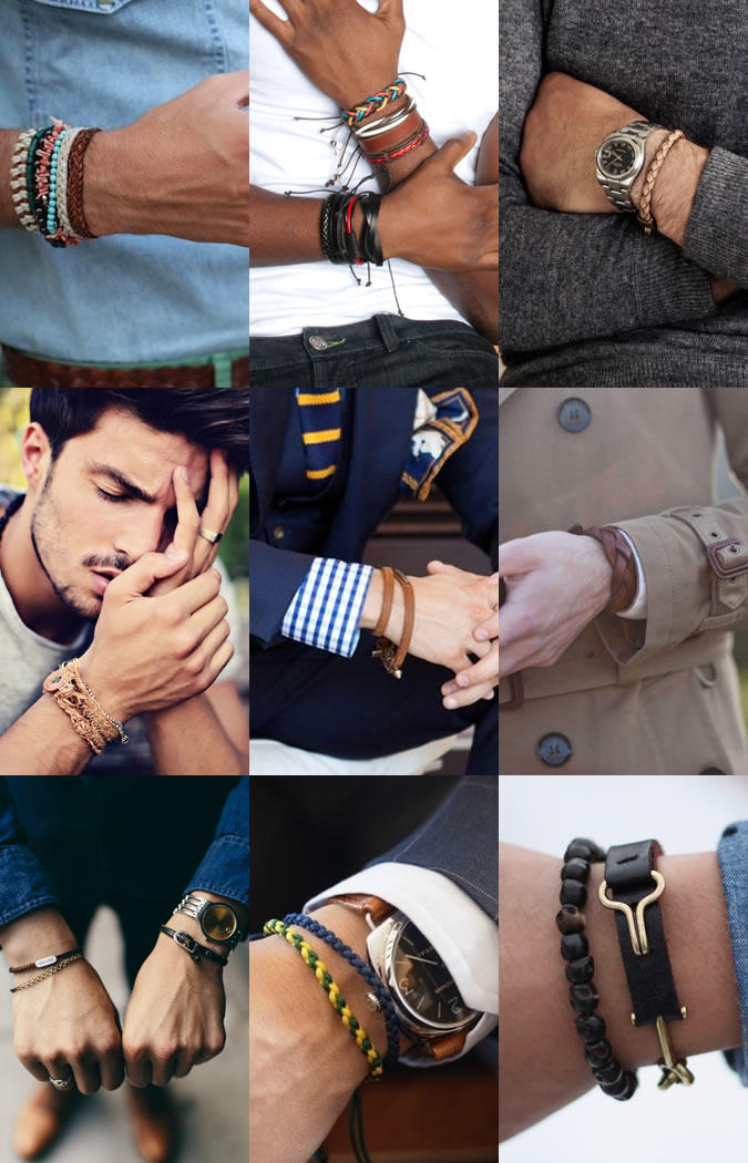 Opinion on guys wearing Bracelets?