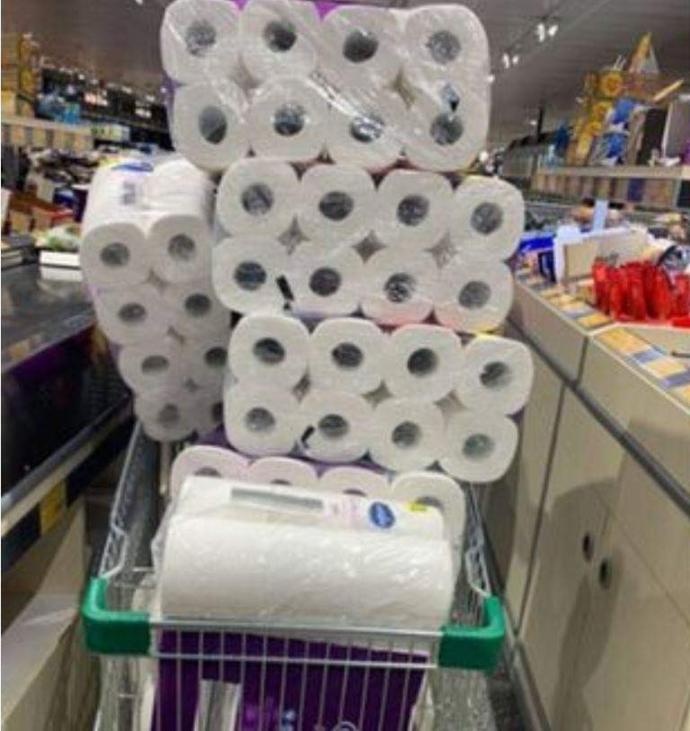 Why are people buying so much toilet paper because of the coronavirus?