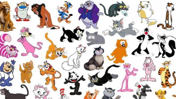 What are some of your favorite cartoon cat characters?