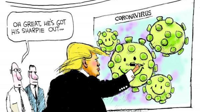 Why doesn't Trump just shut up and stop lying about Coronavirus info?