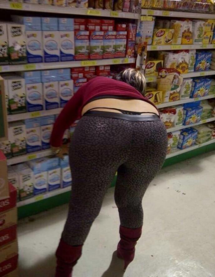Ladies, why do you bend over?