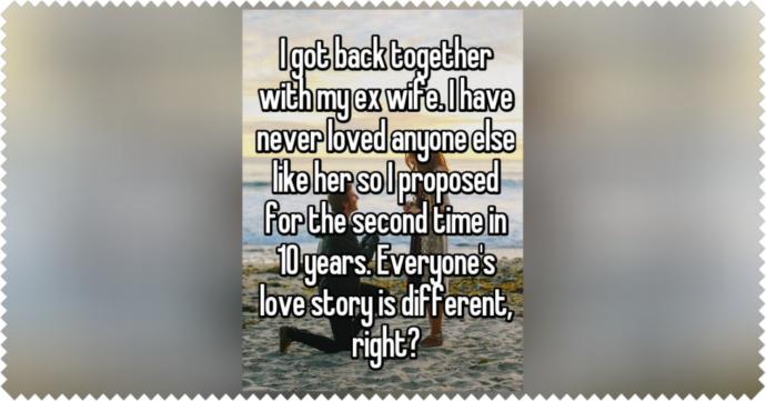 Second Chances: Remarried An Ex-Spouse? Will you?