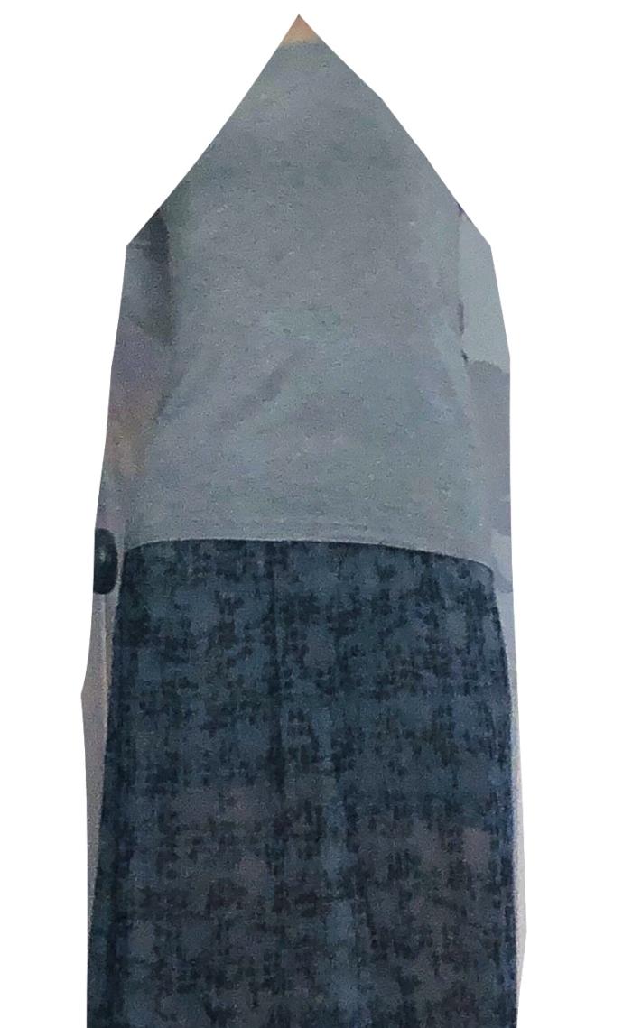 1. Is this semi transparent skirt, inappropriate without a slip? Or Can I just yoga shorts? 2. Is it better with shirt tucked in, or tucked out?