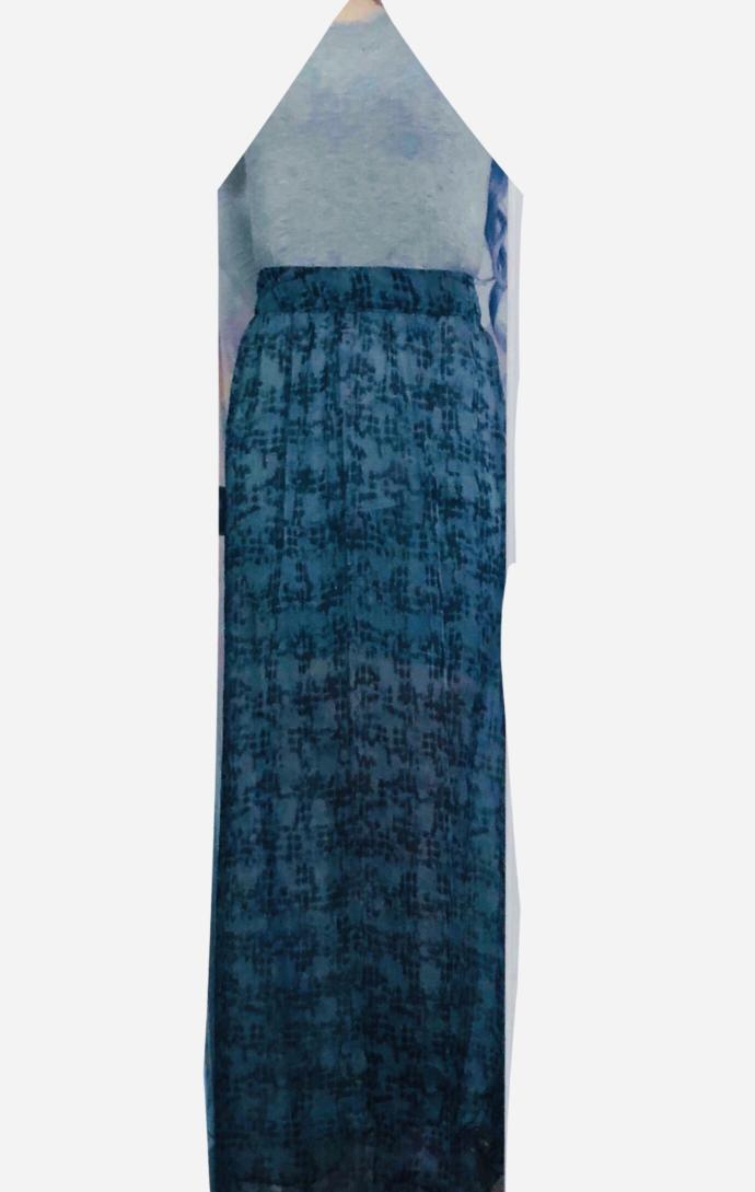 1. Is this semi transparent skirt, inappropriate without a slip? Or Can I just yoga shorts? 2. Is it better with shirt tucked in, or tucked out?
