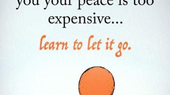 Holding on , Letting Go?