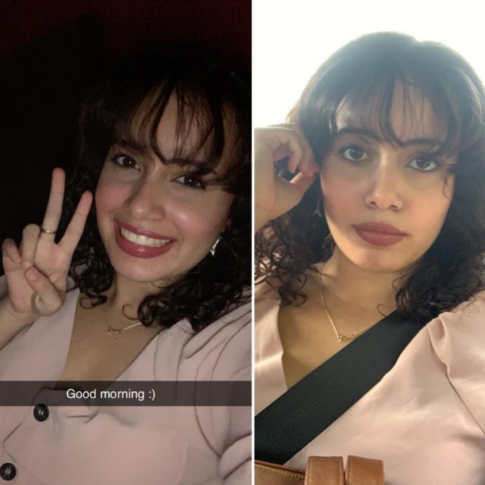 This makeup look, does it look like too much?