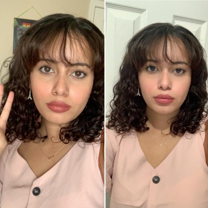 This makeup look, does it look like too much?