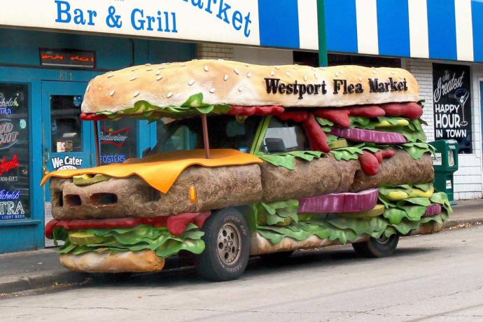 Which of these Food Ad vehicles is your favorite?