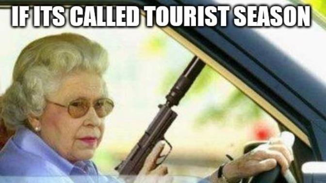 How do you feel about tourists?