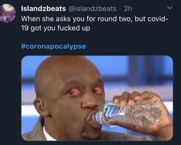 How is “the corona” affecting your sex life?